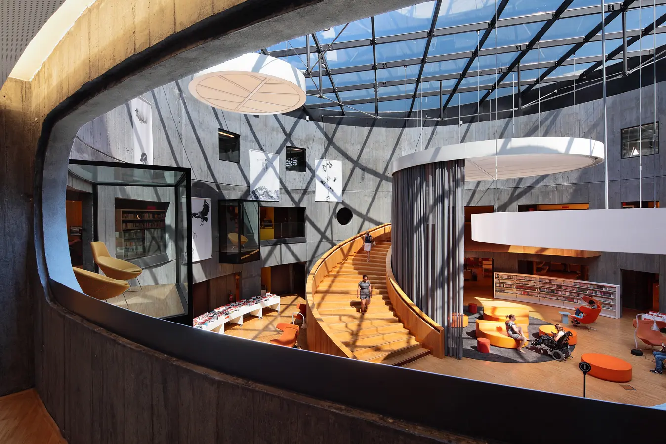 Bibliothèque Niemeyer ©Alexandre Rety Bibliotheque Niemeyer